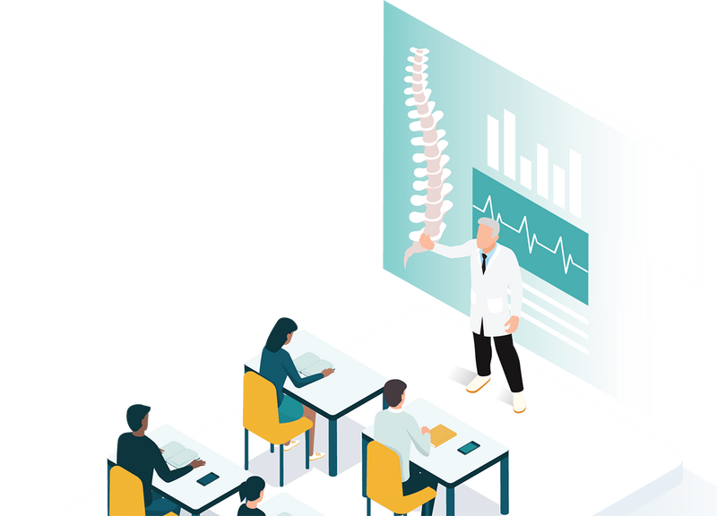 Physician teaching