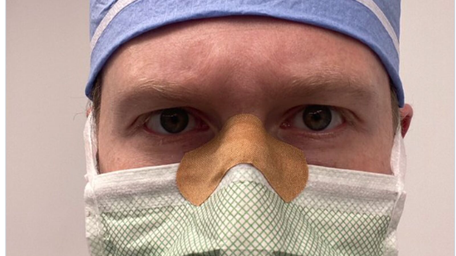 Daniel Heiferman Band Aid Mask