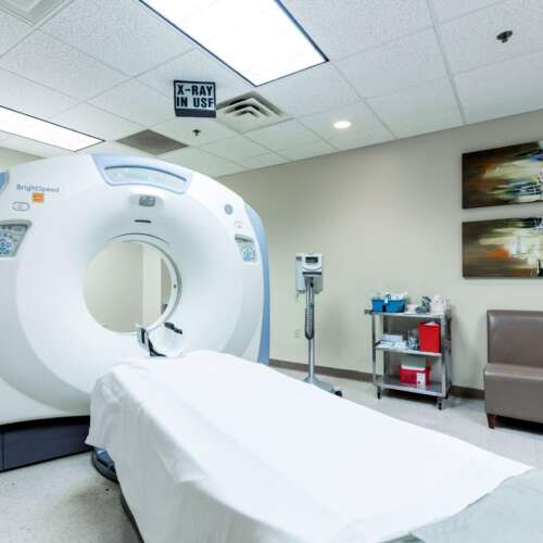 CT Scanner Radiology Dept Semmes Murphey Clinic
