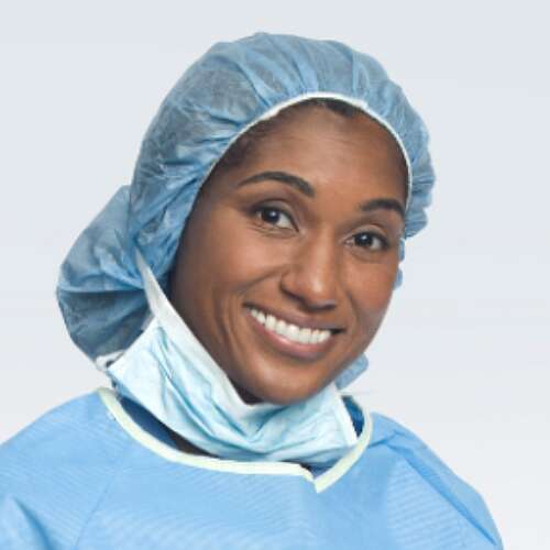 Sonia Eden in scrubs crop