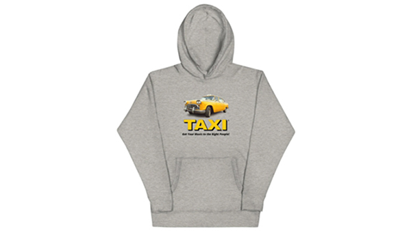 Grab a TAXI Hoodie for Winter