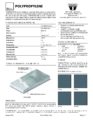 Product Data Sheet Polypropylene 2023