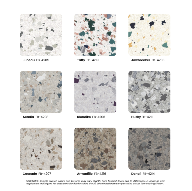 TERRAZZO FLAKE bifold 2024 3