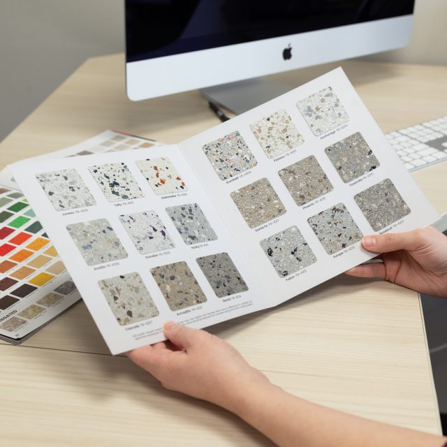 TERRAZZO FLAKE bifold 2024 3