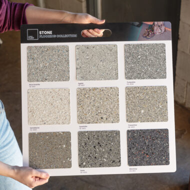 STONE FLAKE display board 2024 9