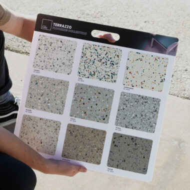 TERRAZZO FLAKE display board 2024 3