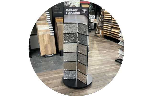 Integration spinner rack