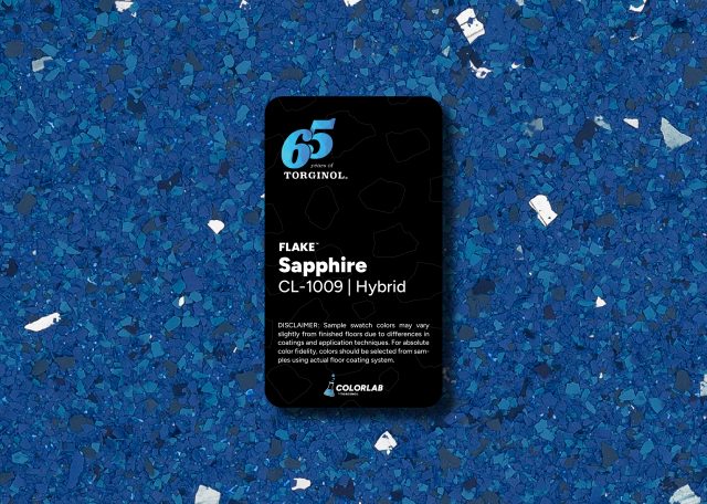 Sapphire color lab swatch story