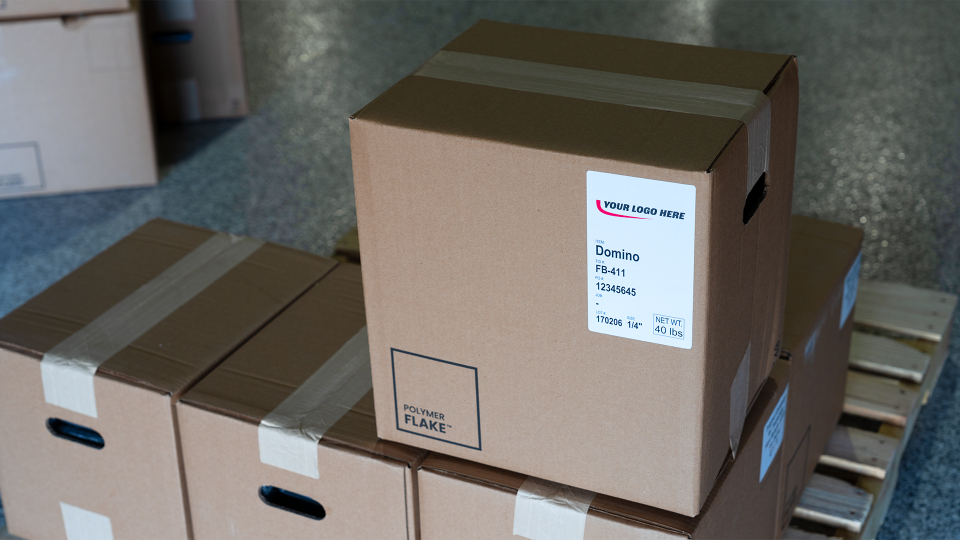 Your logo here label