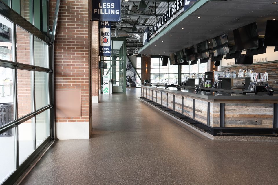 Custom lambeau field downsized