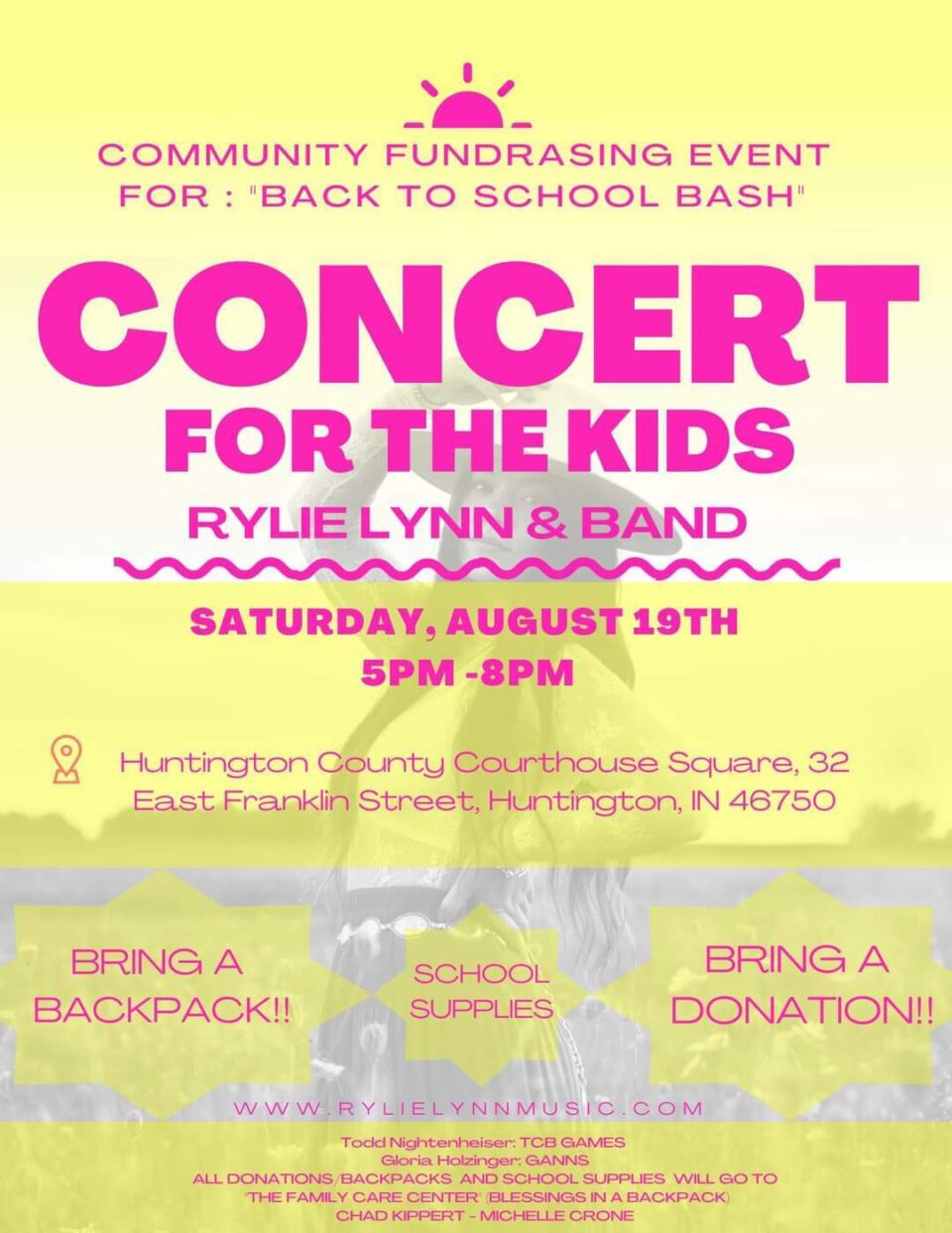 Back to School Bash concert2023