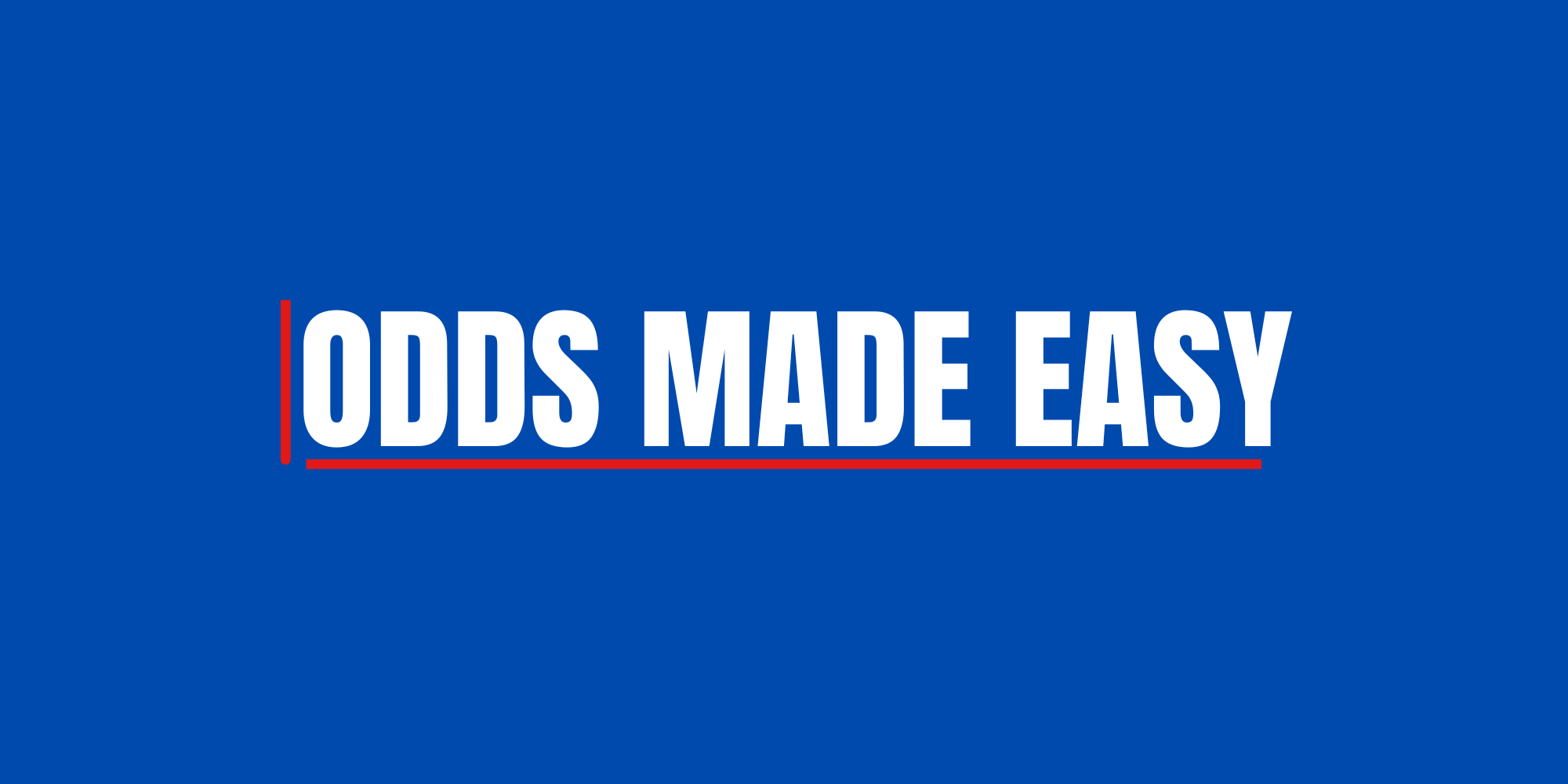 Odds Made Easy Horses Only
