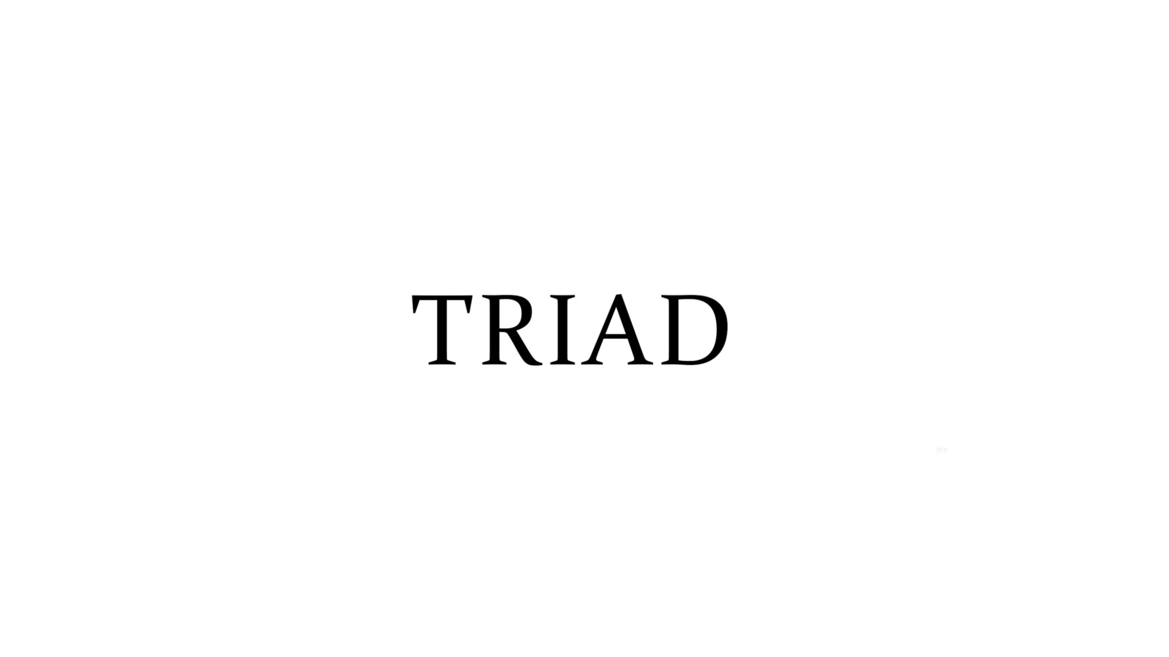 Triad Quarterly Theory