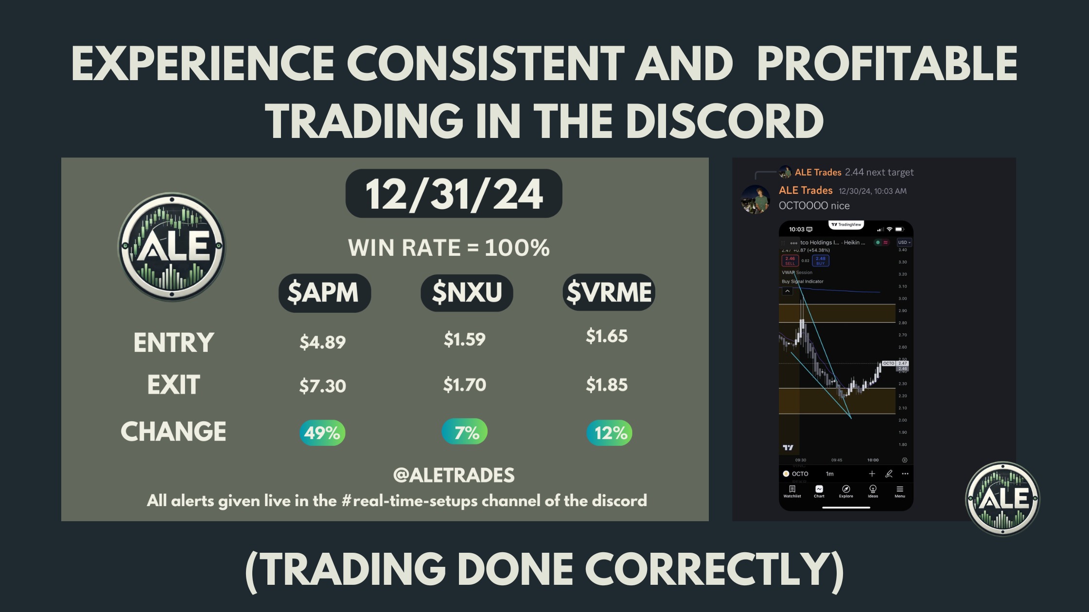 Join Ale Trading 