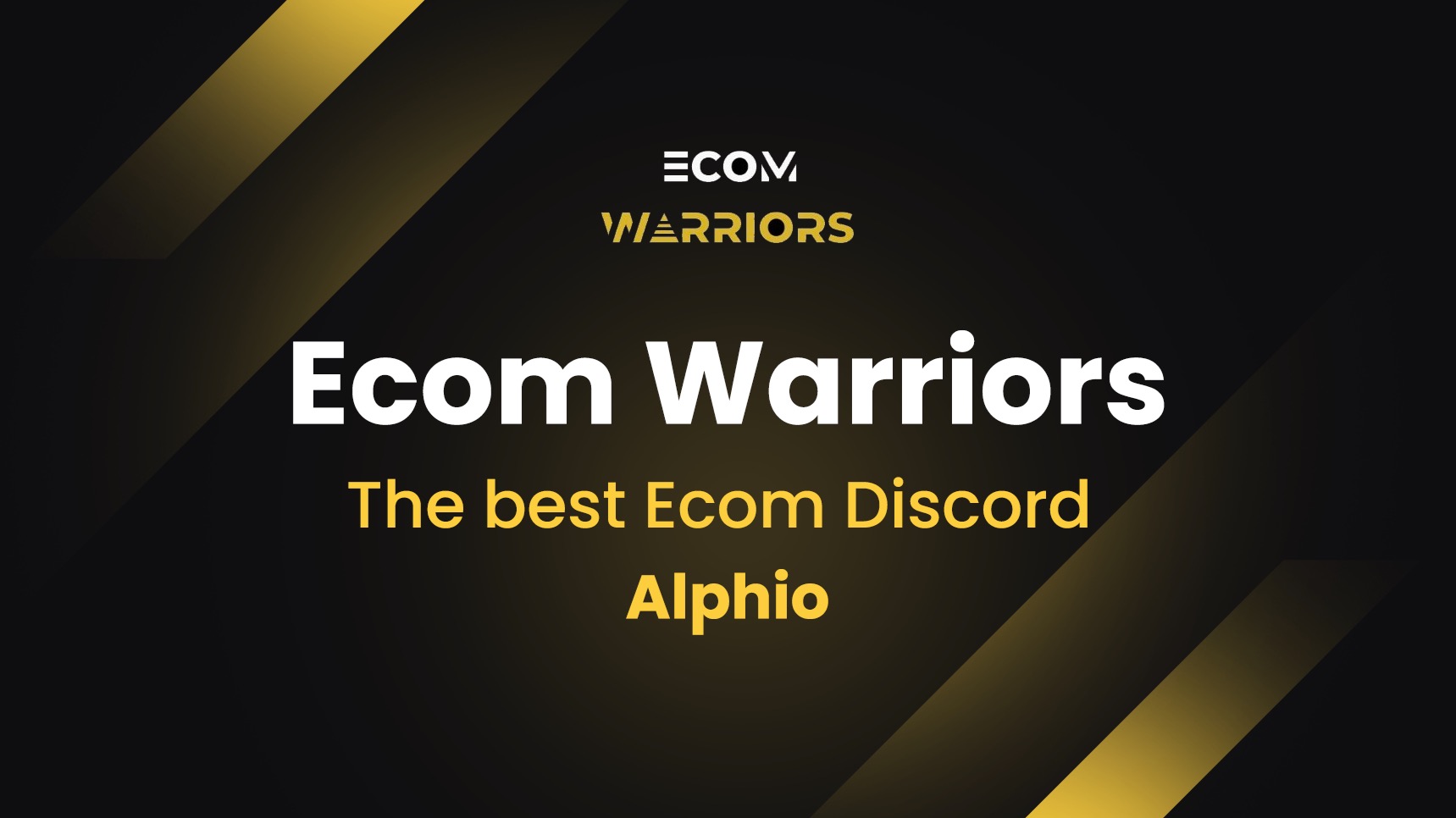 Ecom Warriors - Trading
