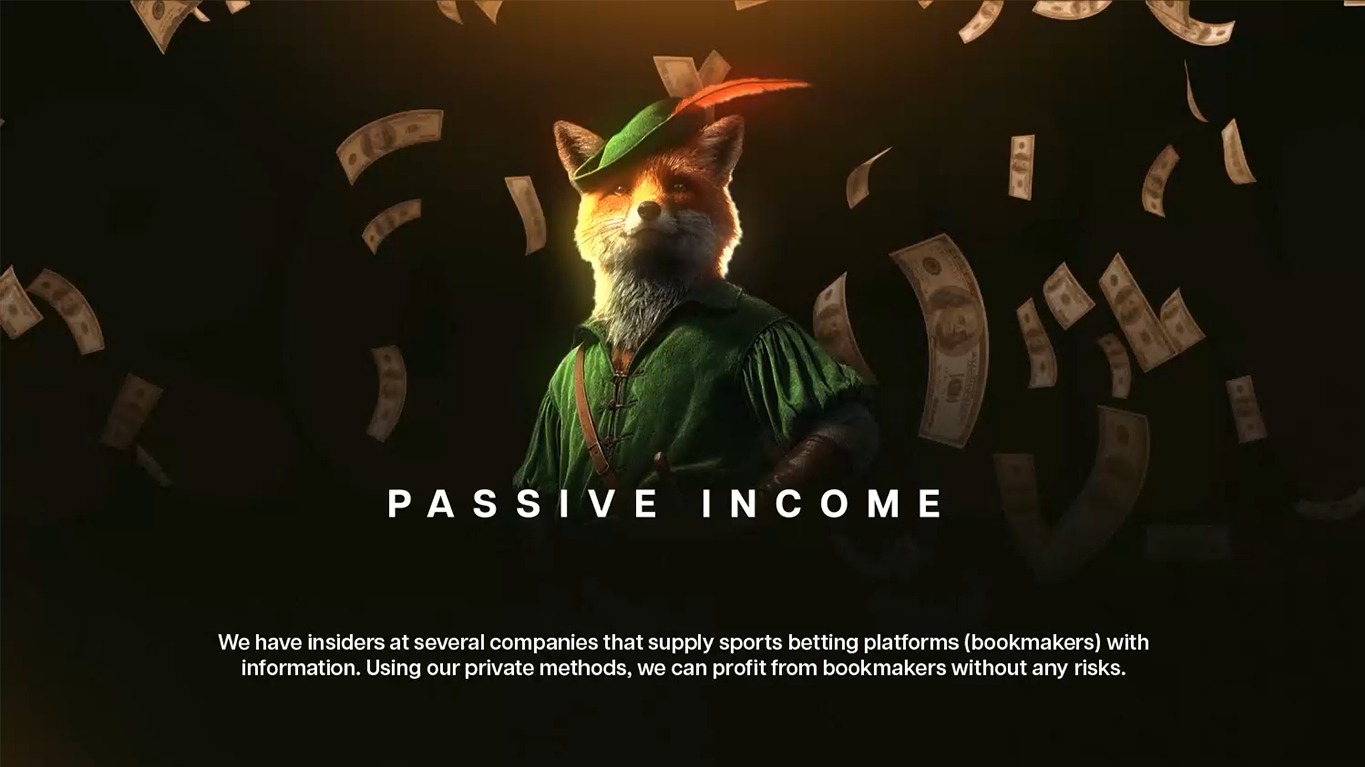 Robin's Passive Income Service