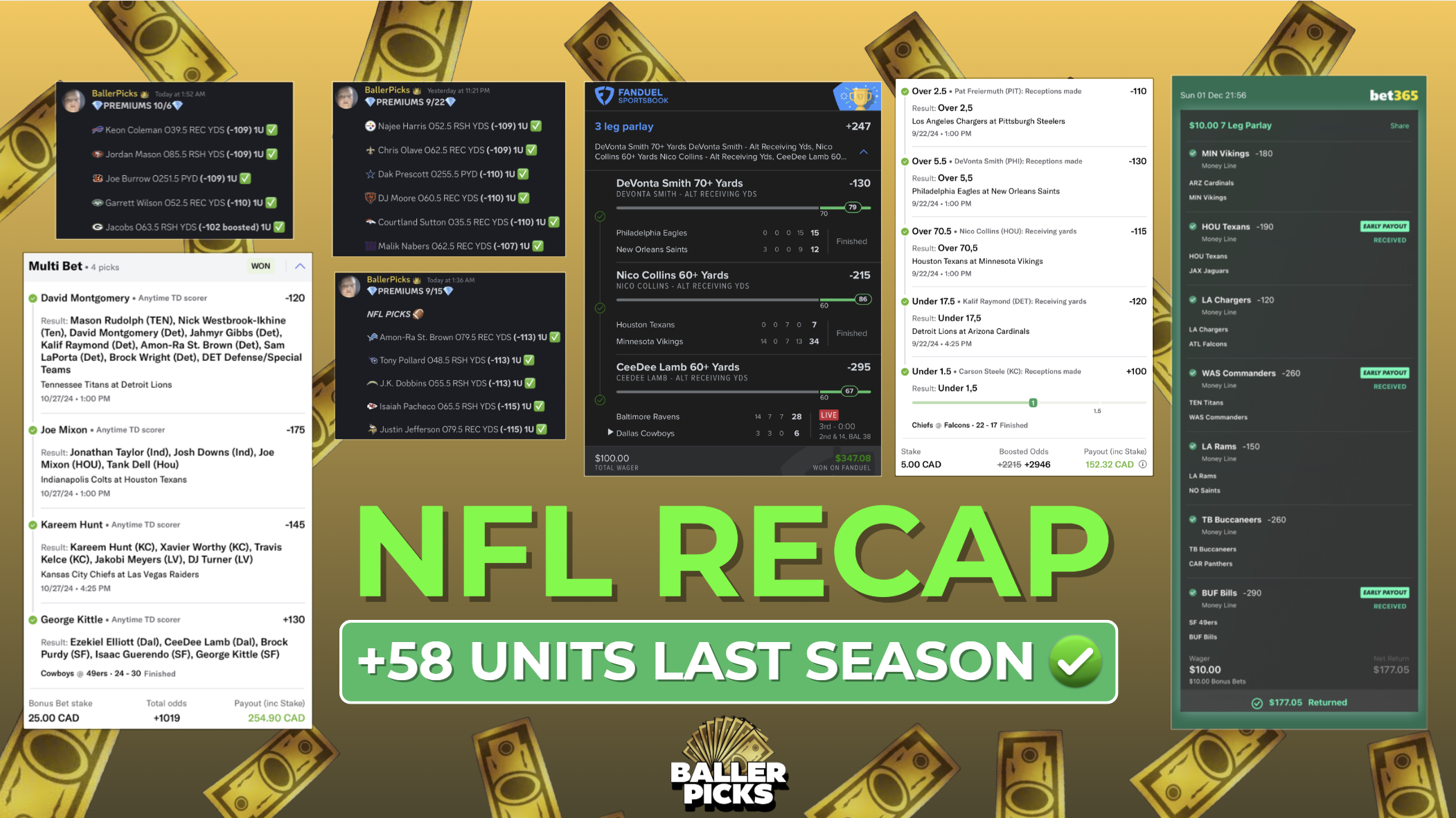 BallerPicks NFL VIP Package