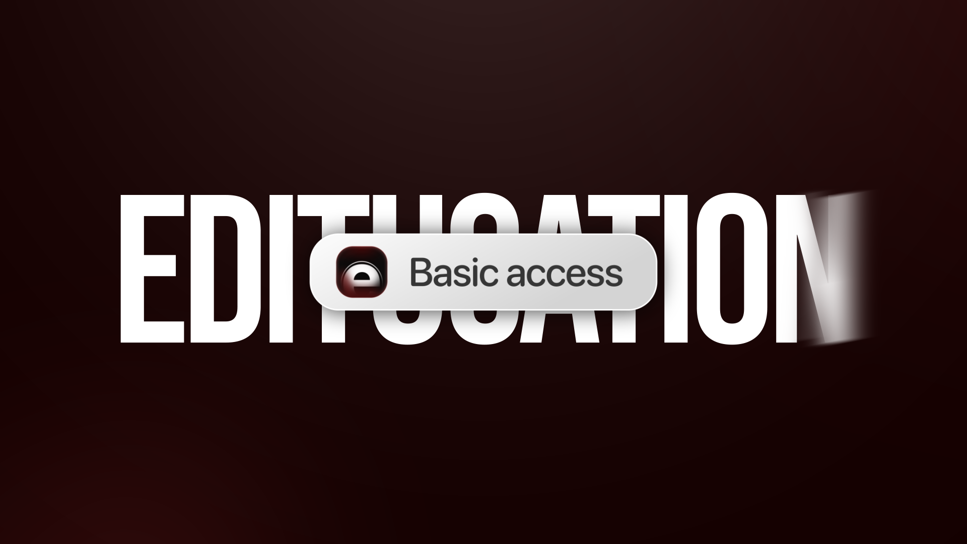 Basic Editucation
