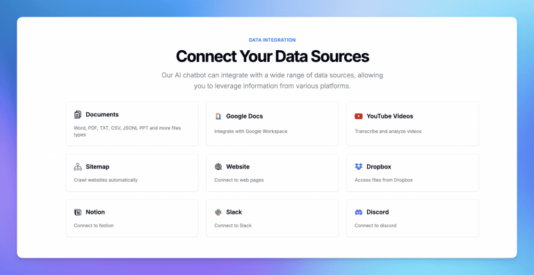 Upload Your Knowledge Base Documents