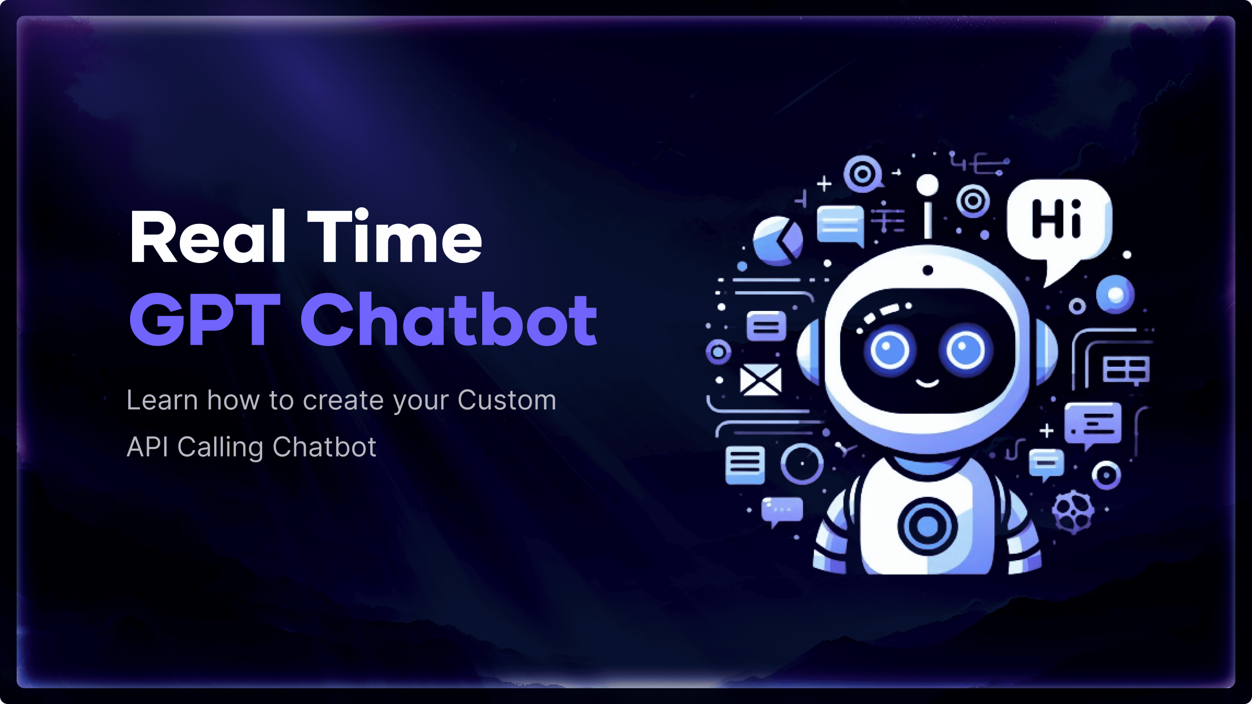 GPT Chatbot with API Calling | Real-Time Chatbot