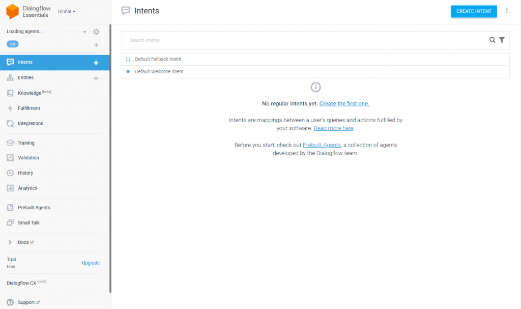 Dialogflow is Google’s conversational AI platform designed for teams building chat and voice agents