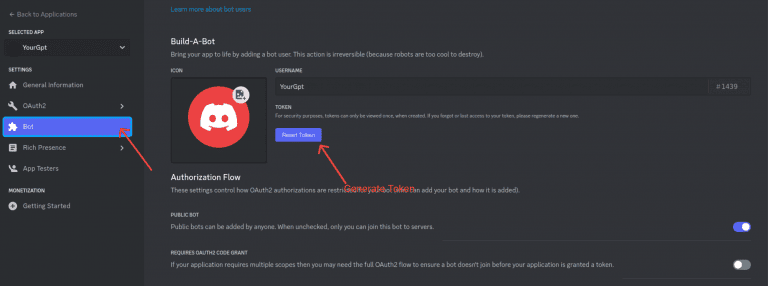 Set Up Your Bot