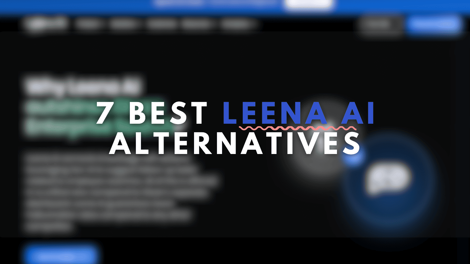 Top 7 Leena AI Alternatives & Competitors (2026 Edition)