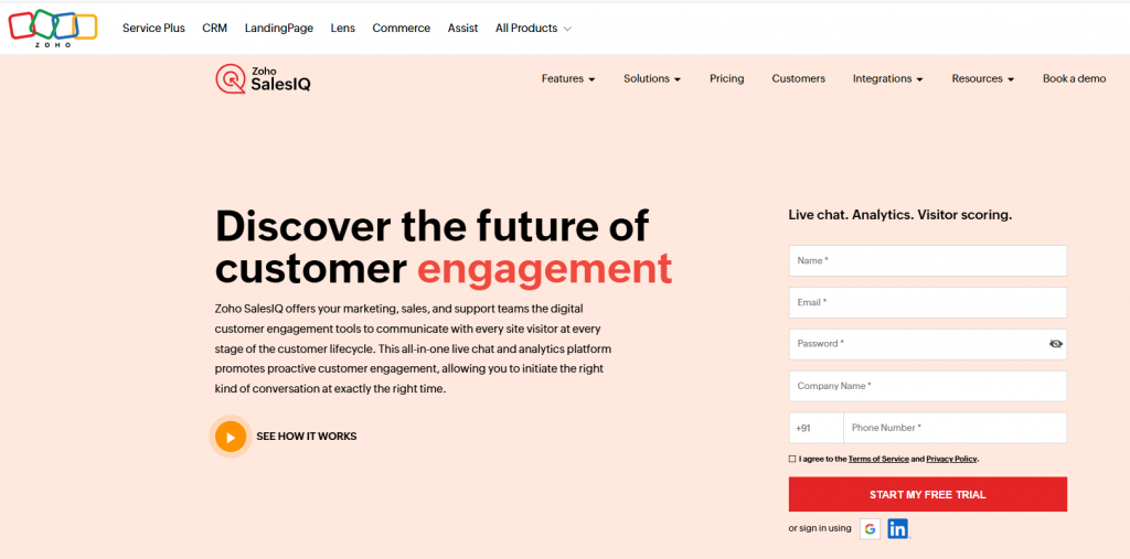 Zobot supports both rule-based and NLP-powered flows and connects directly to Zoho Desk to streamline ticket management.