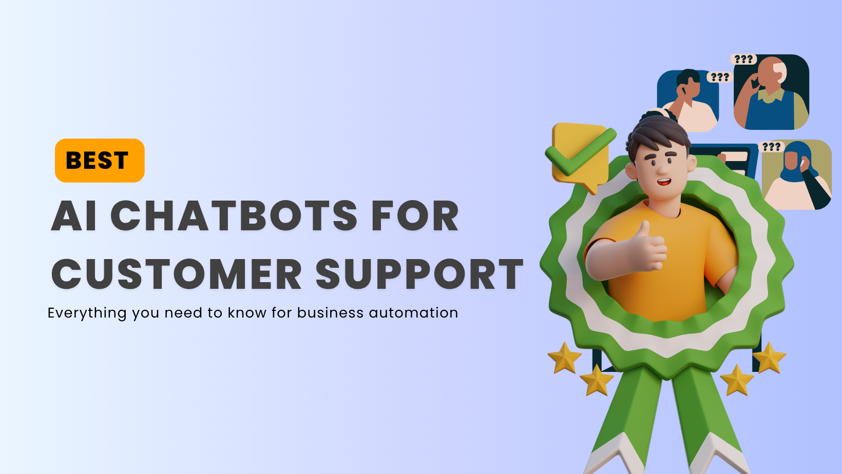 8 Leading AI Chatbots for Customer Support in 2026
