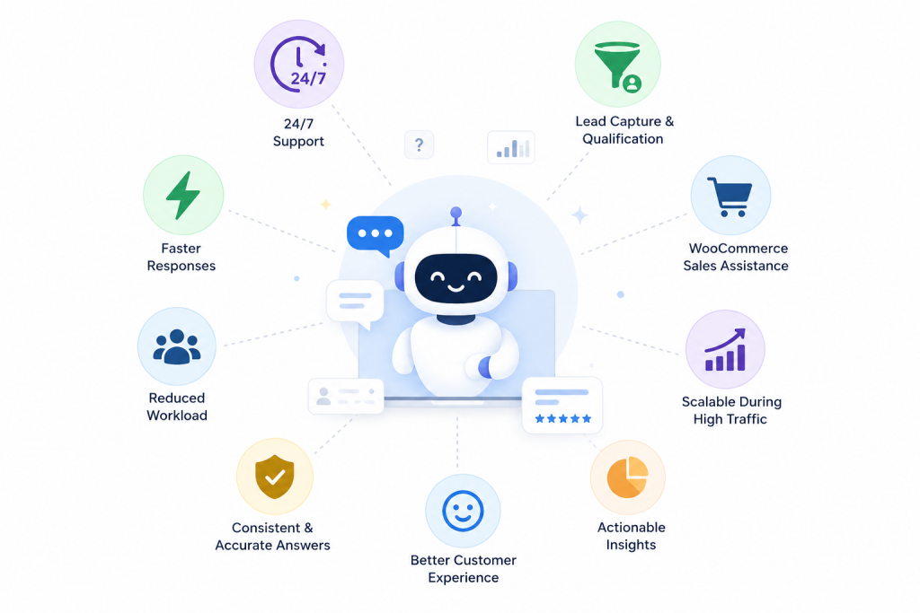 Benefits of WordPress AI Chatbot