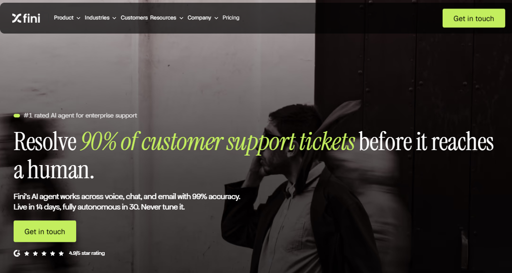 home page