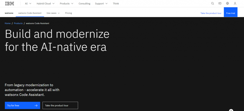 IBM watsonx Assistant is an enterprise-grade conversational AI platform