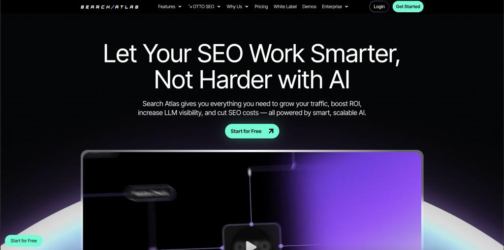 SearchAtlas website 