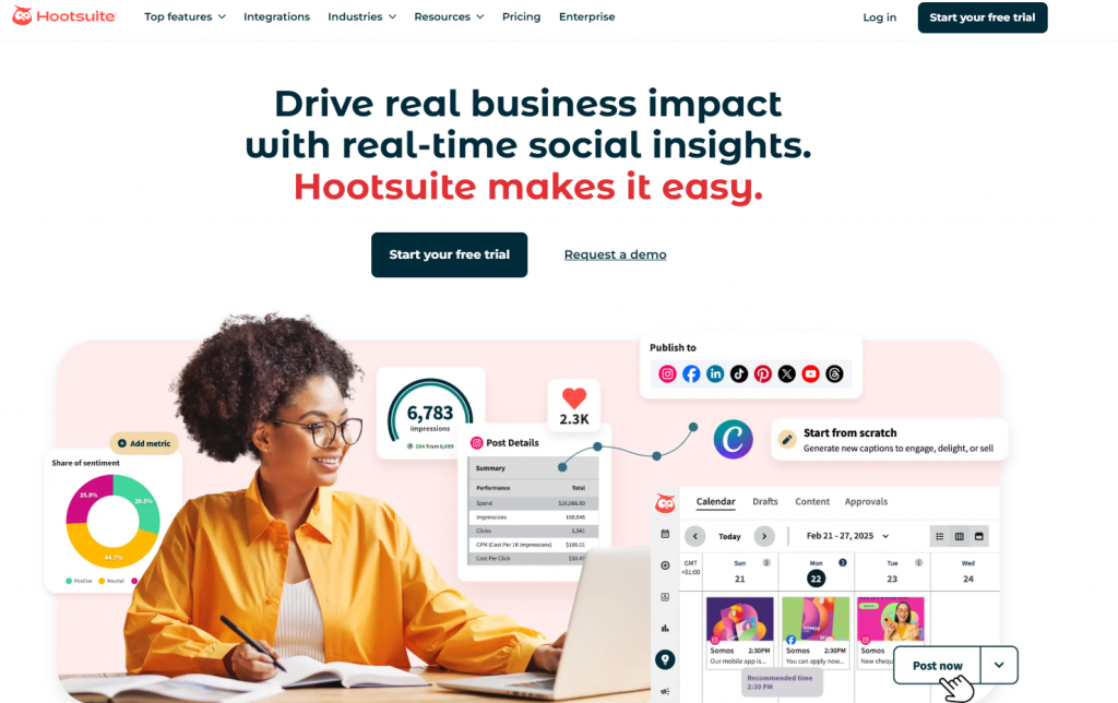 Hootsuite connects with Shopify to transform social media from a time-consuming task into a strategic sales channel