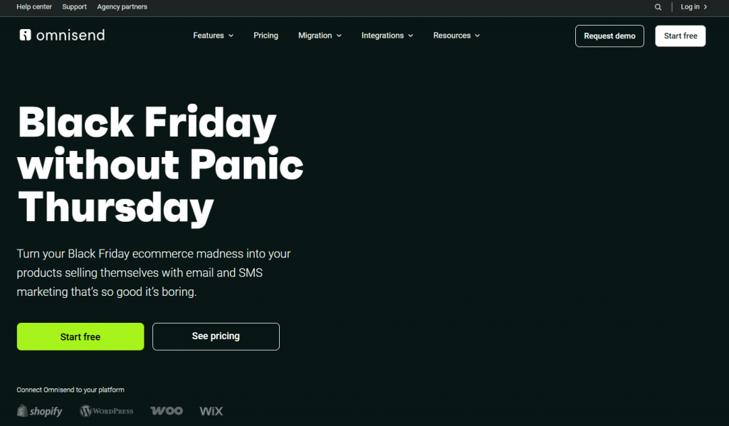 Omnisend is a platform that excels at creating seamless customer experiences where each channel reinforces the others based on individual behavior and preferences.