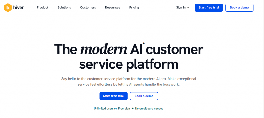 Hiver's AI helps teams respond faster through AI Copilot that suggests replies and searches connected documents in real-time