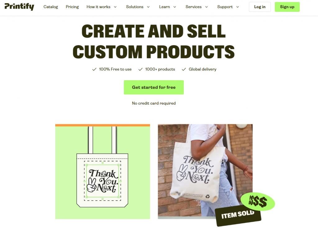 Printify is a leading print-on-demand platform that allows Shopify merchants to sell custom products
