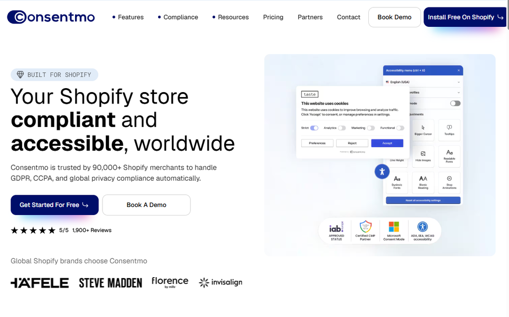 Consentmo home page