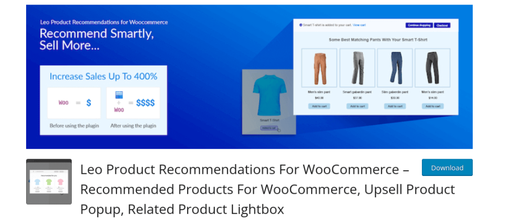Leo Product Recommendations for WooCommerce