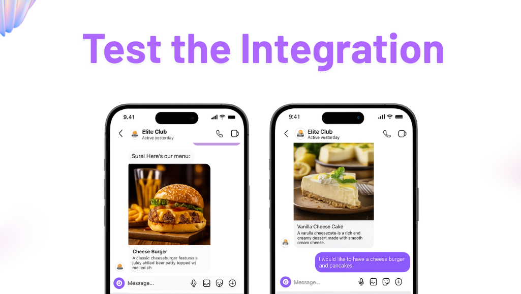 Test the Instagram integration and deploy.