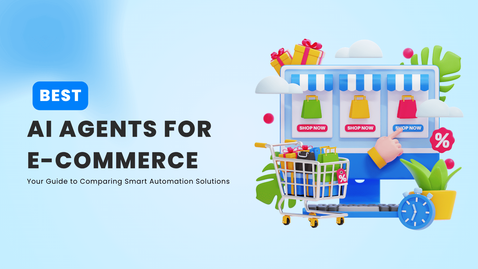 11 Best AI Agents for Ecommerce in 2026: Complete Comparison Guide