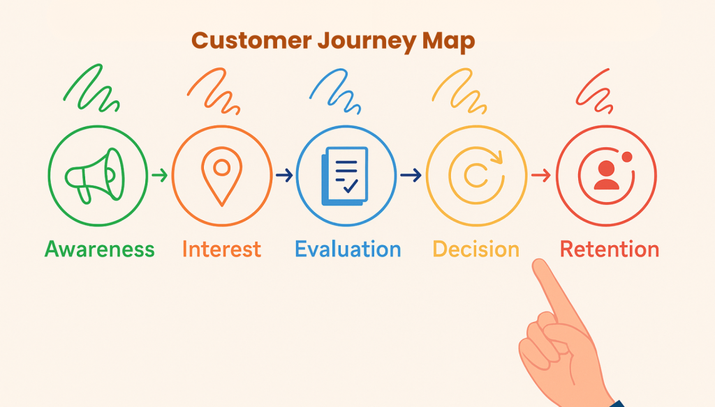 customer journey map