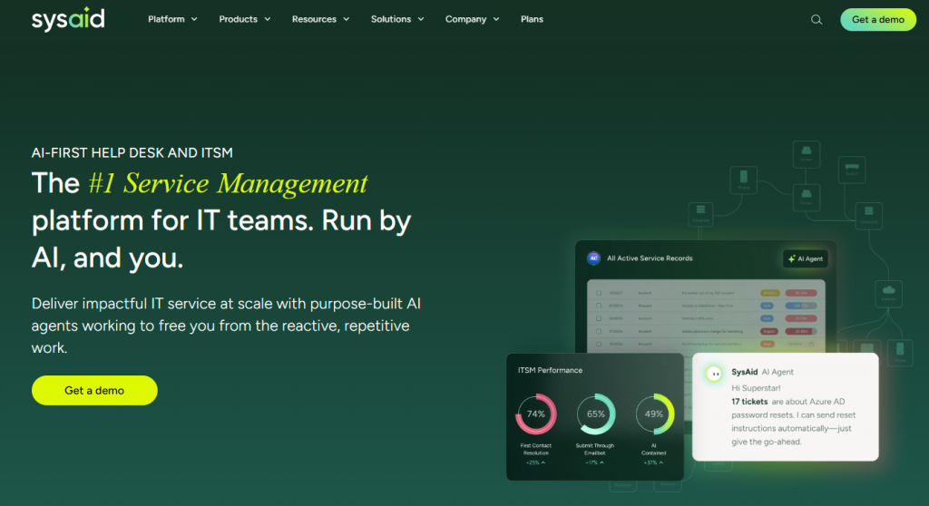 Service Management platform for IT teams