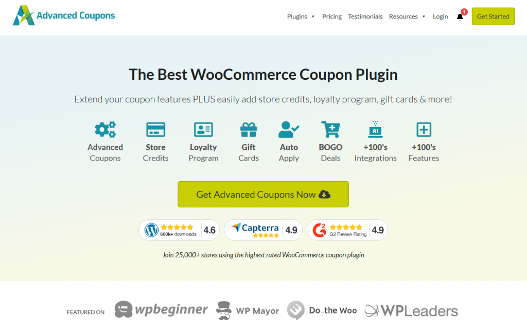Advanced Coupons enhances WooCommerce's basic coupon system with sophisticated promotional features that help increase sales