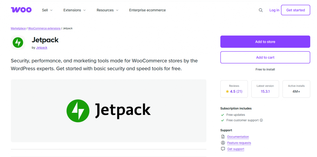 Jetpack handles the critical but unglamorous tasks that keep your WooCommerce store running smoothly and securely.