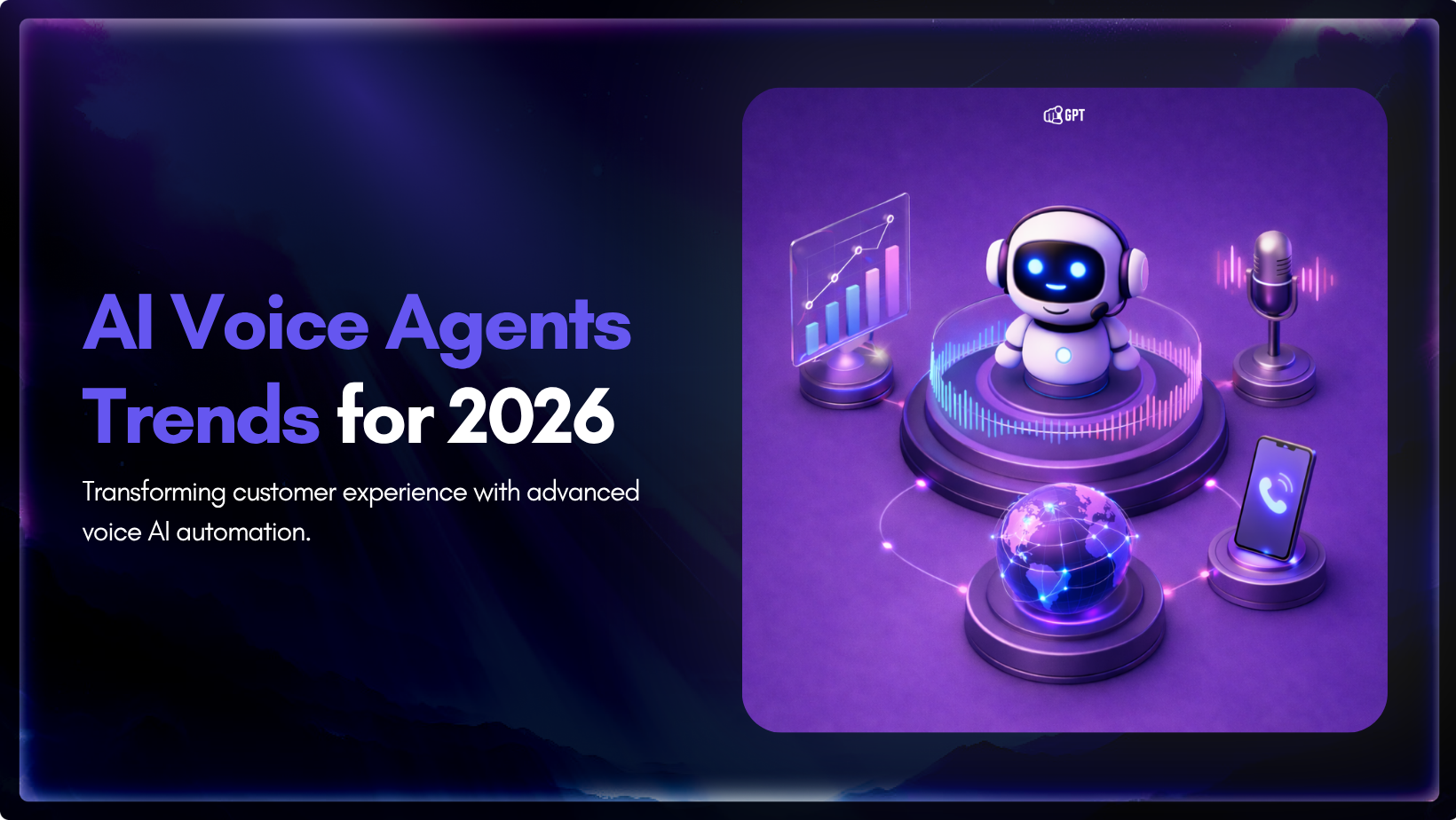 Top AI Voice Agent Trends in 2026: What’s Shaping the Future of Voice Technology