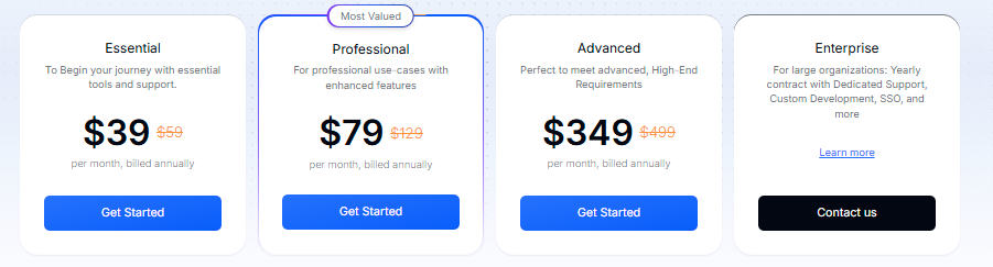 Pricing YourGPT