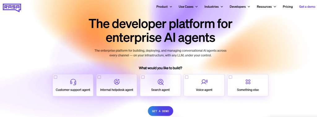 Rasa ai home page