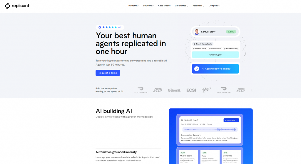 Replicant Home Page