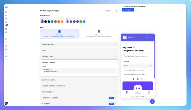 Customize AI Agent